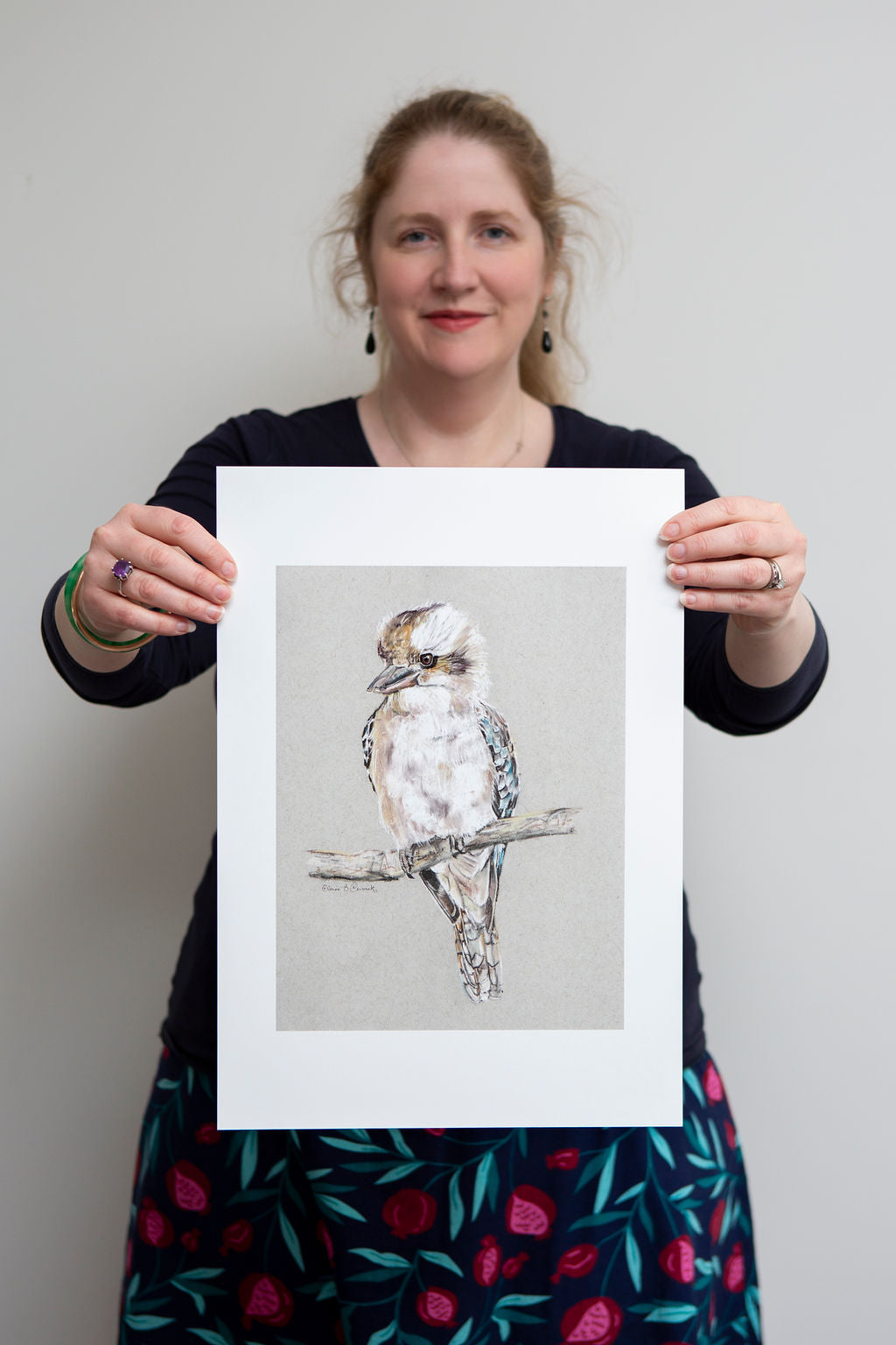 Baby Kookaburra Limited-Edition Fine Art Print (Signed & Numbered)