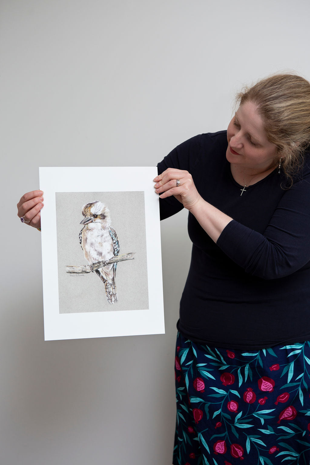 Baby Kookaburra Limited-Edition Fine Art Print (Signed & Numbered)