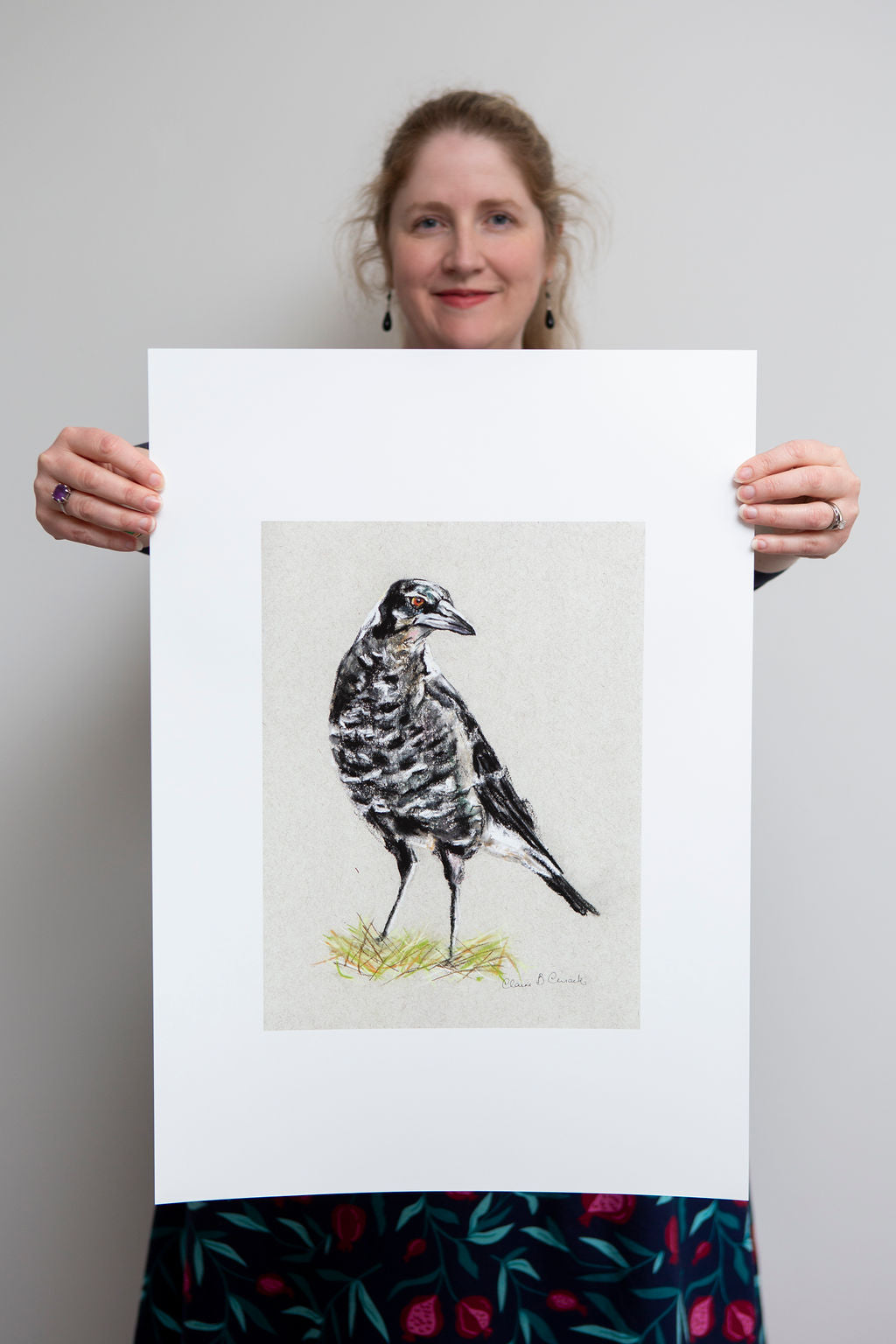 Baby Magpie Limited-Edition Fine Art Print (Signed & Numbered)