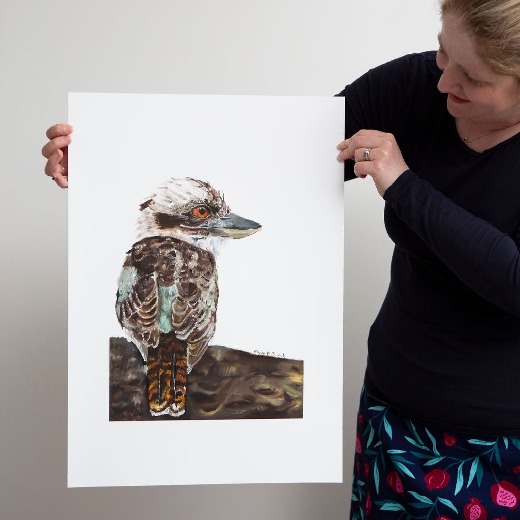 Kookaburra Limited-Edition Fine Art Print (Signed & Numbered)