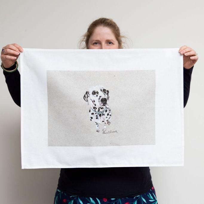 Dalmatian Tea Towel