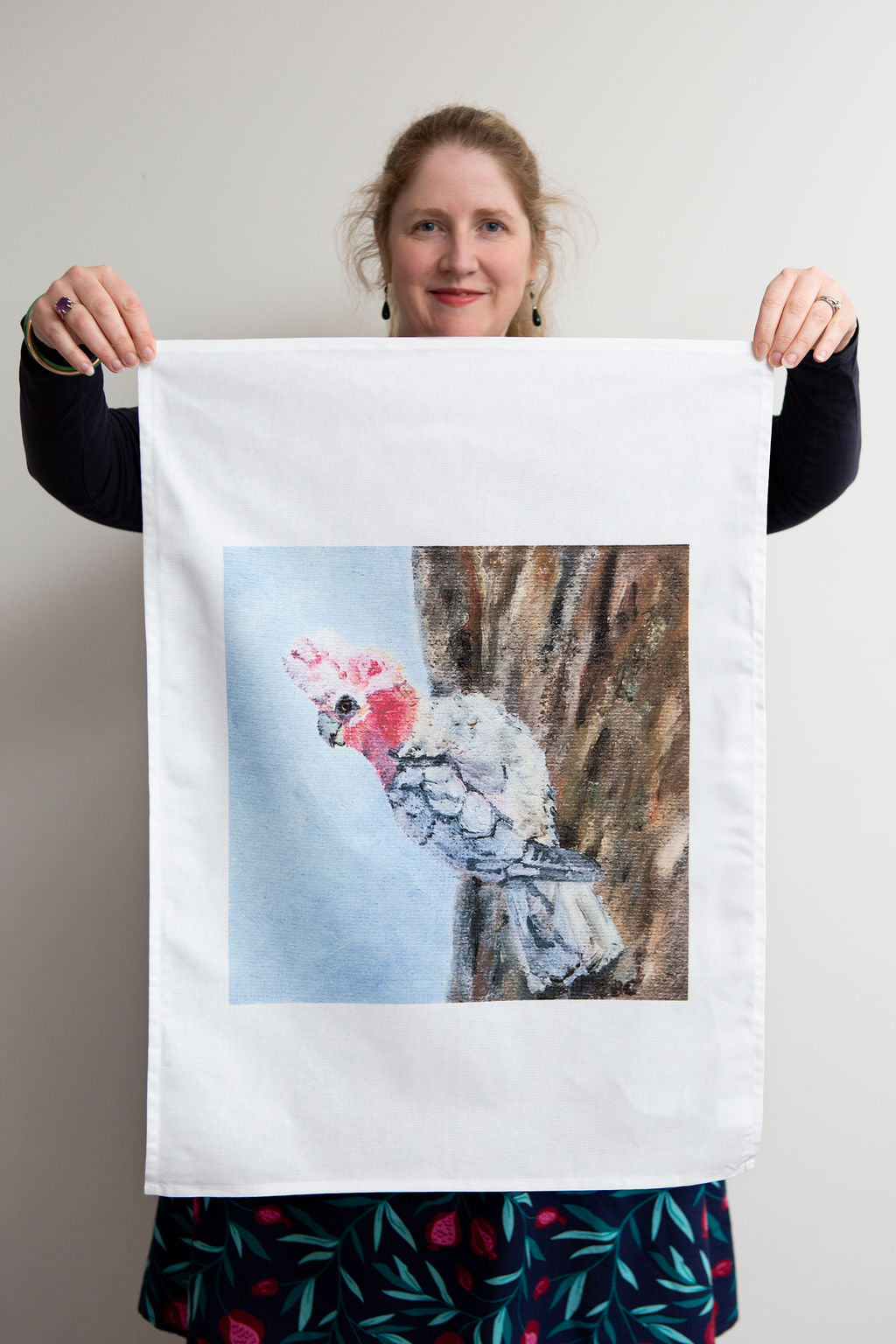 Galah Tea Towel