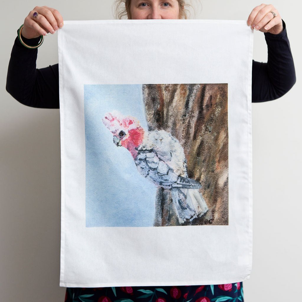 Galah Tea Towel