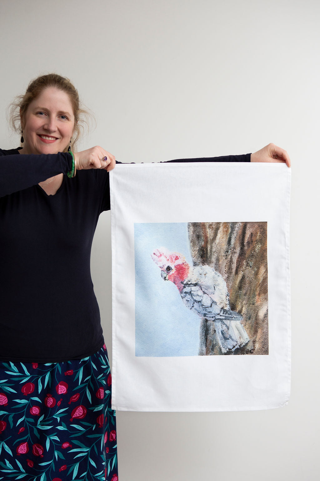 Galah Tea Towel