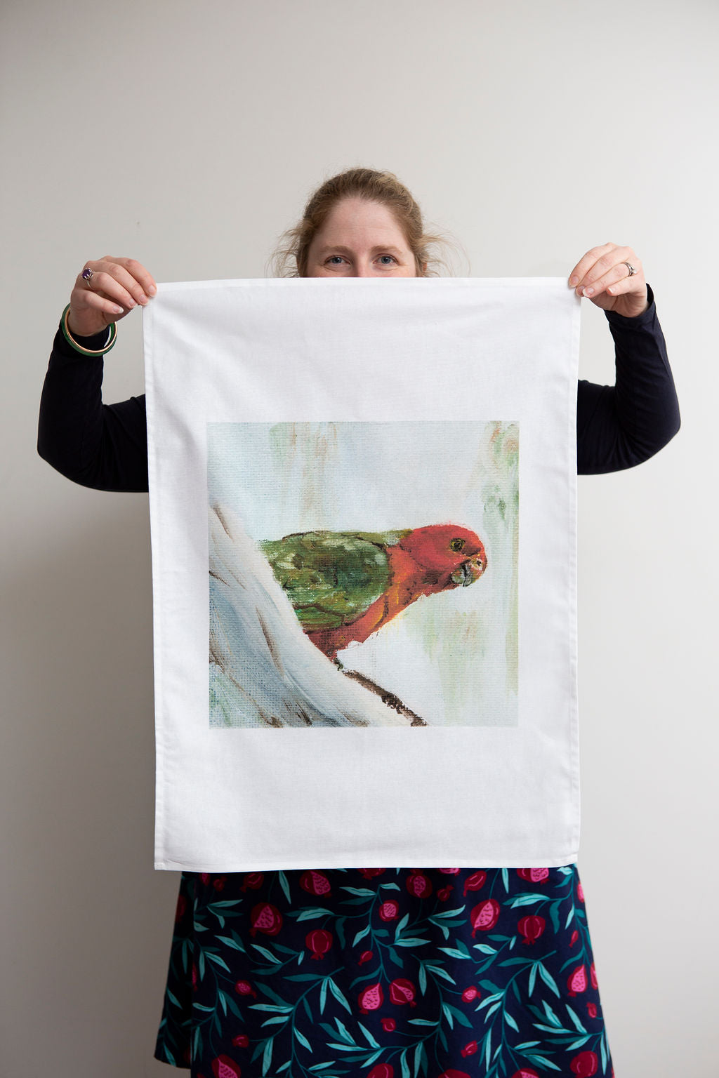 King Parrot Tea Towel