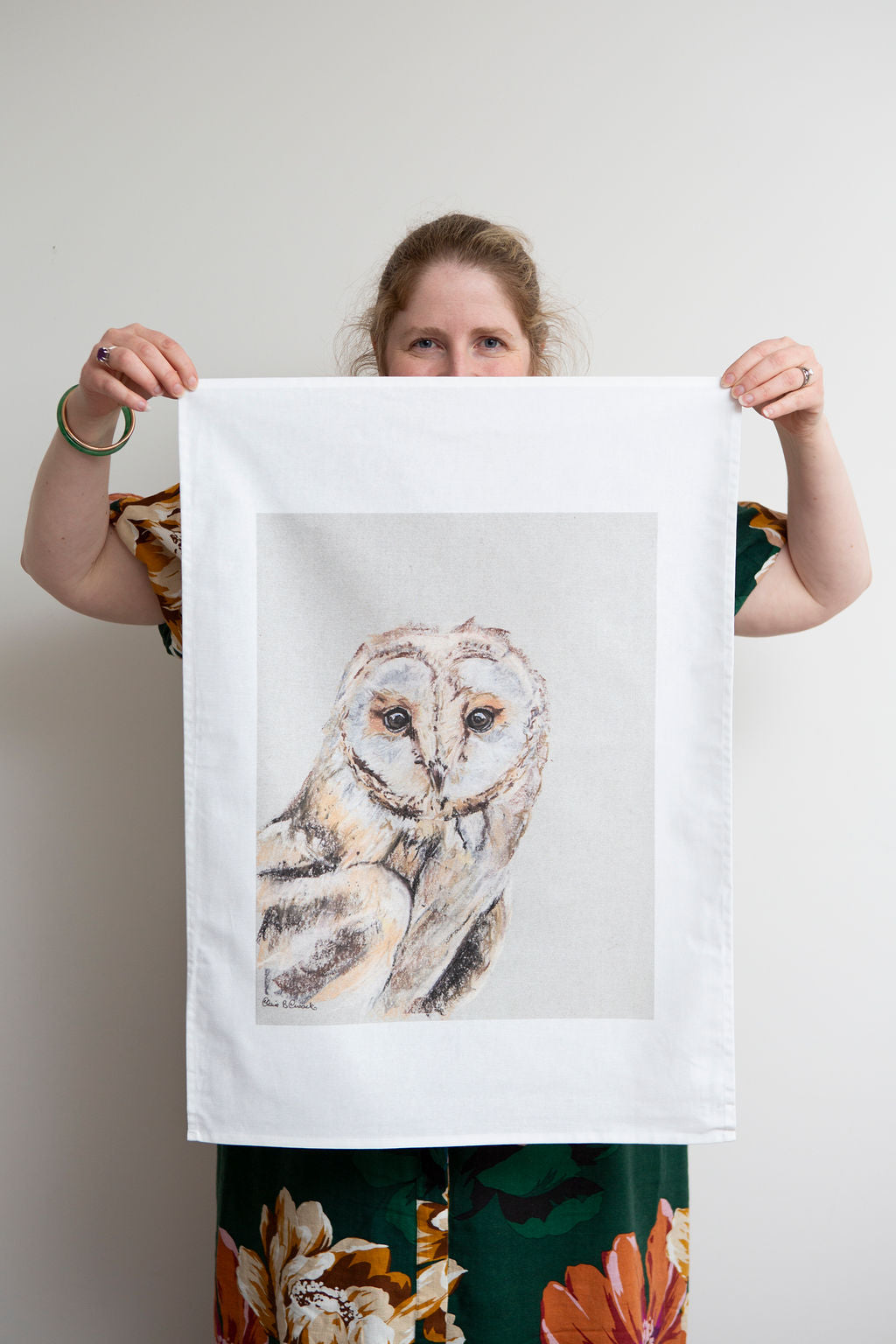 Brown Owl Tea Towel