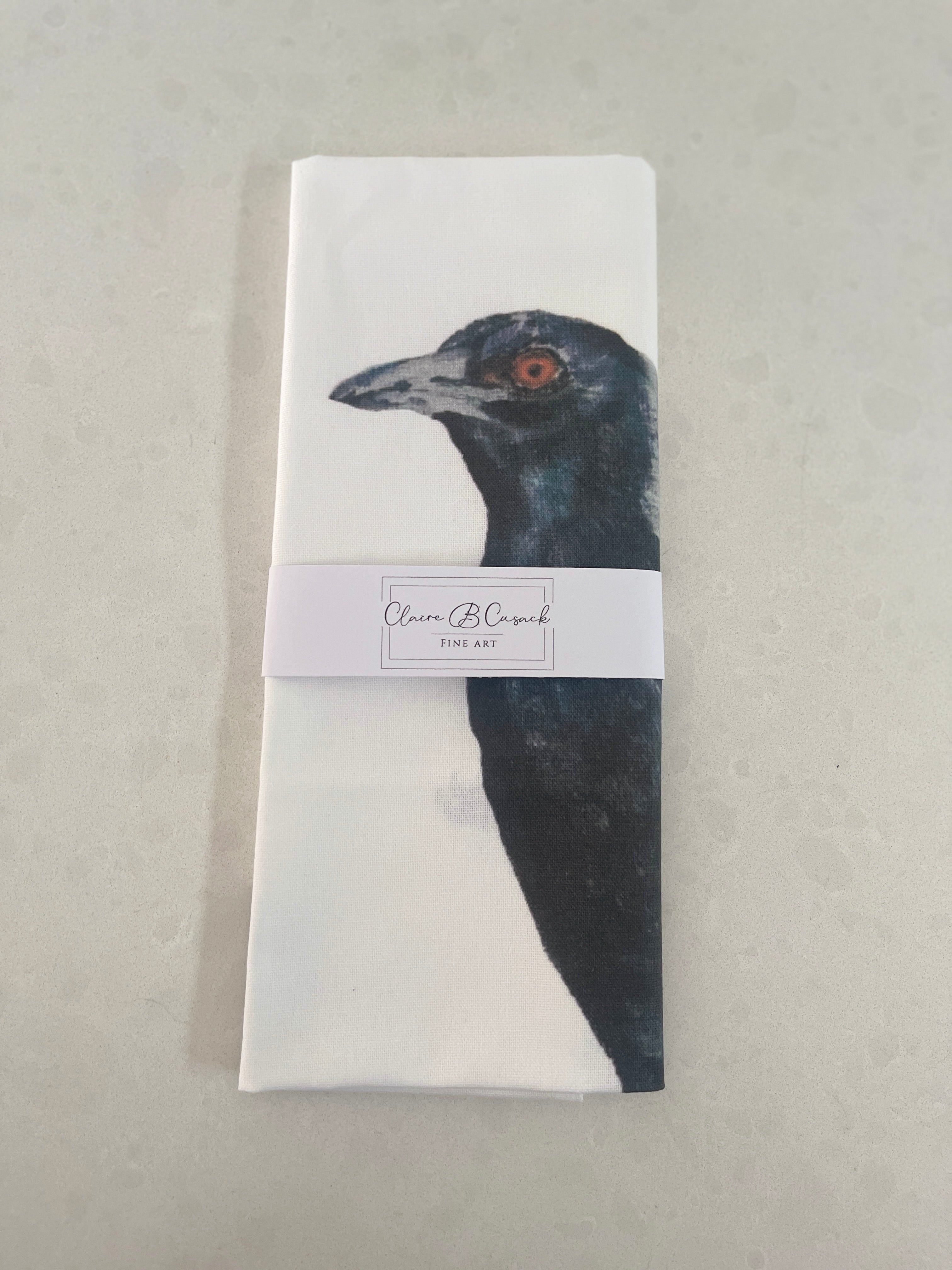 Iconic Magpie Tea Towel