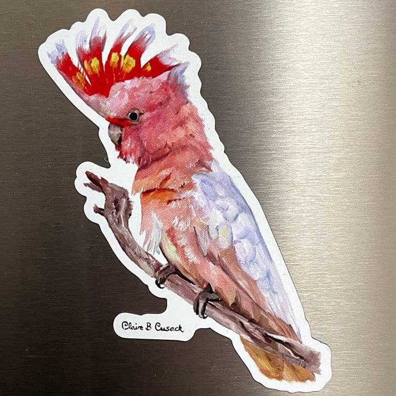 Australian Pink Cockatoo Magnet